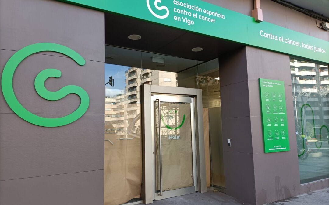 Adecuación de local para sede provincial de Asociación Española contra el Cáncer (Vigo)