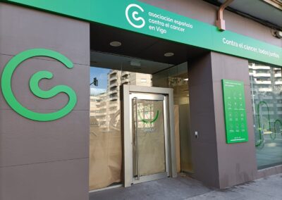 Adecuación de local para sede provincial de Asociación Española contra el Cáncer (Vigo)